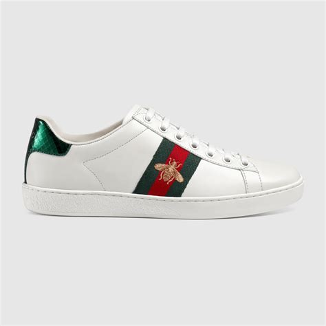 gucci ace sneaker blue on back|gucci ace embroidered sneakers.